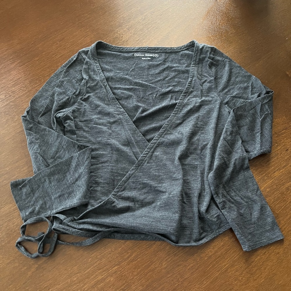 Outdoor Voices Wrap Top